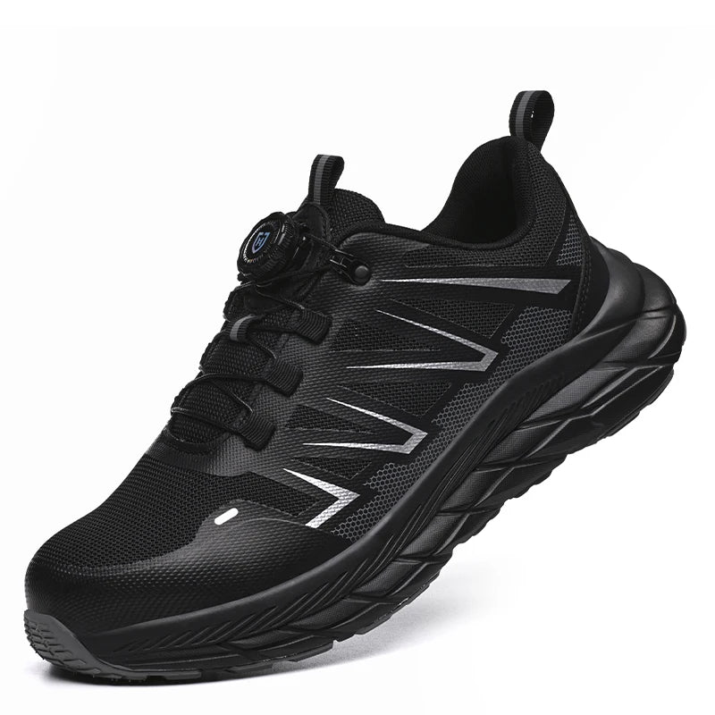 Lightweight Steel Toe Safety Shoes – Men & Women, Puncture-Proof Work Sneakers | EU 36–46