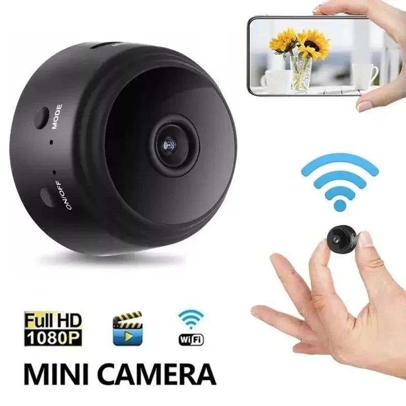 WiFi Baby & Pet Monitor Camera – Compact, Wireless & Smart Home Ready