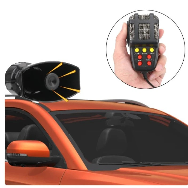 Emergency Loudspeaker Emergency Loudspeaker 12V Alarm Loudspeaker Car Loudspeaker Car Alarm Loudspeaker 24V for Large Trucks