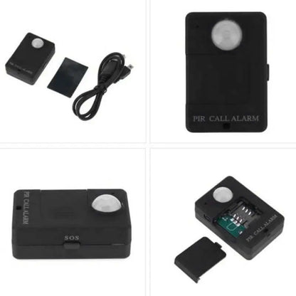 Mini GSM PIR Alarm Motion Sensor Alarm Infrared Wireless GSM Alarm Anti-theft Motion Detector With EU Plug High Sensitivity