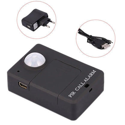 Mini GSM PIR Alarm Motion Sensor Alarm Infrared Wireless GSM Alarm Anti-theft Motion Detector With EU Plug High Sensitivity