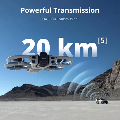 DJI Avata 360 (RC 2) Drones With 1-Inch 8K 360° Imaging for FPV & Aerial Filming, 360° Camera Drone With Propeller Guard. Includes RC 2 With a Built-In Screen Avata 360 DJI Drone for Precise Control