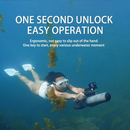 Camolech Electric Underwater Scooter 500W 40M Free Diving Snorkeling Sea Scooter Brushless Motor 60mins
