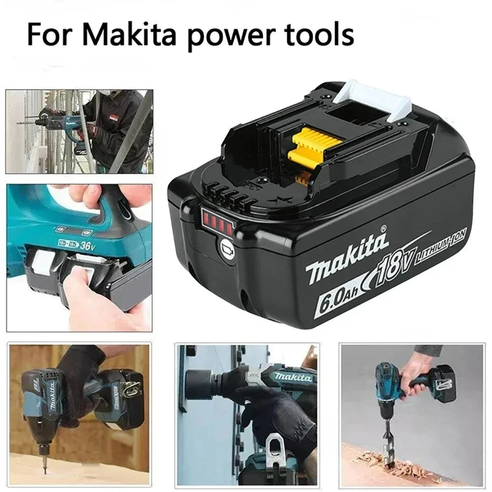 Makita 18V Lithium Battery – 5.0Ah, 6.0Ah & 9.0Ah High Capacity for BL Series Power Tools