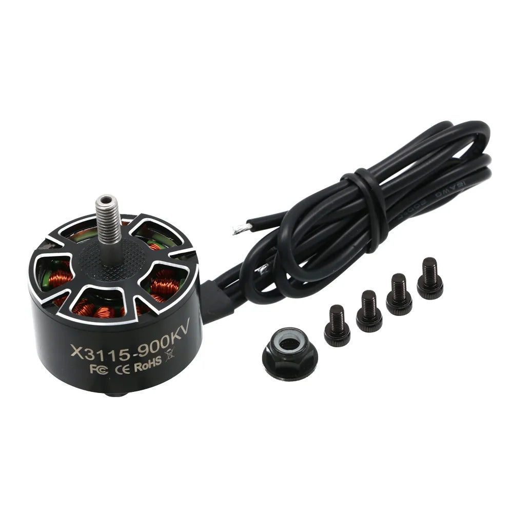 UAngel X3115 3115 900KV 1050KV 1200KV 6S Brushless Motor for FPV Freestyle 9inch 10inch Long Range Cinelifter RC Drones