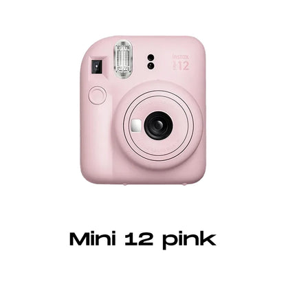 Fujifilm Instax Mini 12 Instant Camera – Automatic Exposure & Built-In Selfie Mirror