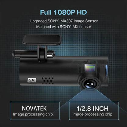 Xiami Dash Cam LF9 Pro Car DVR APP English Voice Control 1S Full 1080P HD Night Vision Recorder WiFi Battery Free Smart Dash Cam