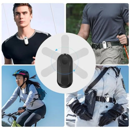 4K Mini Body Camera – Wearable Dash Cam with Night Vision & Loop Recording