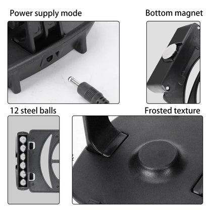 Automatic Phone Step Counter Shaker – Dual Phone Swing Pedometer Device, Silent USB Powered