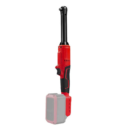 600N.m Brushless Extended Ratchet Wrench – 3/8" Long Head, Fits Milwaukee 18V Battery (Tool Only)