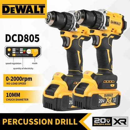 DEWALT 20V Lithium Battery & Charger – Compatible Replacement for DCD805 Drills & Power Tools