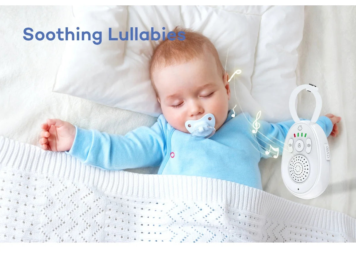 ABM01 2.4GHz Wireless Baby Monitor  Audio Small Portable Babyphone Monitor Two-way Audio Function Intercom Rechargeable Battery