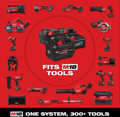 Milwaukee M18 18V Lithium-Ion Battery – 5.0Ah & 6.0Ah Long Cycle Life for M18 Power Tools