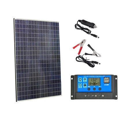 Polycrystalline Solar Panel Kit – 500W or 1000W, 12V, 23% Efficiency | For RV, Camping, Boat, Cabin & Off-Grid