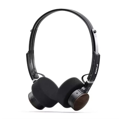 FiiO EH11 Retro Bluetooth Headphones – 40mm Dynamic Driver, Over-Ear, Mechanical Shell | Blue, Red, Black, White