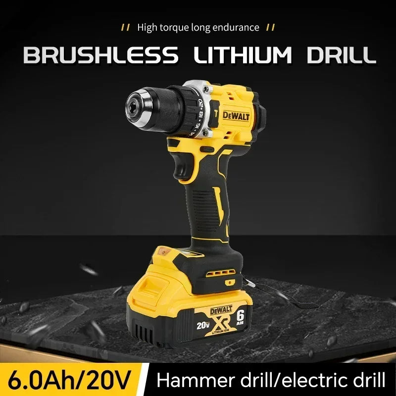 DEWALT 20V Lithium Battery & Charger – Compatible Replacement for DCD805 Drills & Power Tools