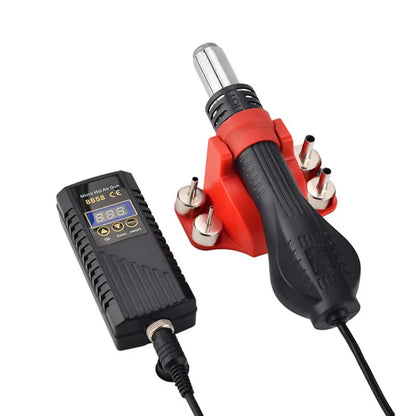 JCD 8858A 750W Hot Air Gun Rework Soldering Station – LED Digital Display, ESD Safe, 110V/220V
