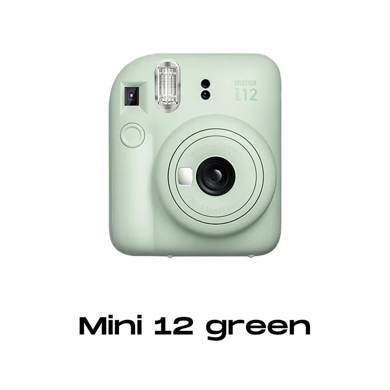 Fujifilm Instax Mini 12 Instant Camera – Automatic Exposure & Built-In Selfie Mirror