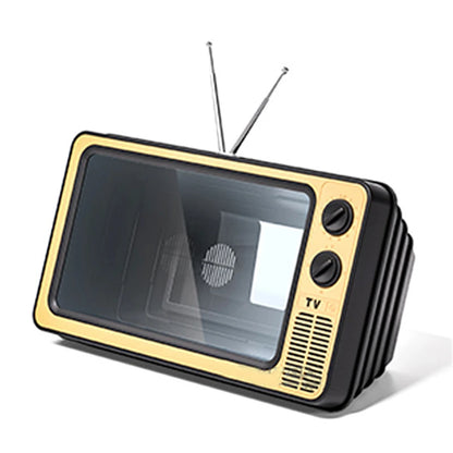 12" Phone Screen Magnifier – HD 3x Zoom, Retro TV Style, No Power Required, Eye Protection Stand