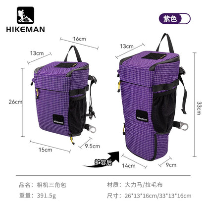 Outdoor Adventure Gear Hikeman MultiFunction DSLR Camera Bag Waterproof for Drones Cyclists Essentials