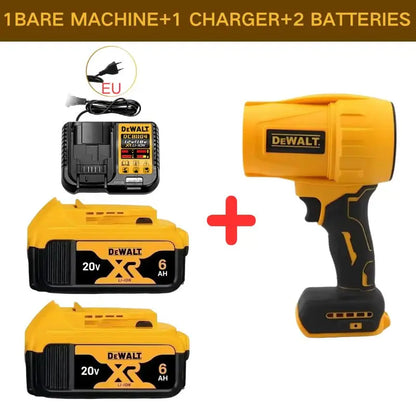 30,000 RPM Cordless Turbo Air Blower – Brushless Handheld Dust Blower, Fits DeWALT 20V Battery