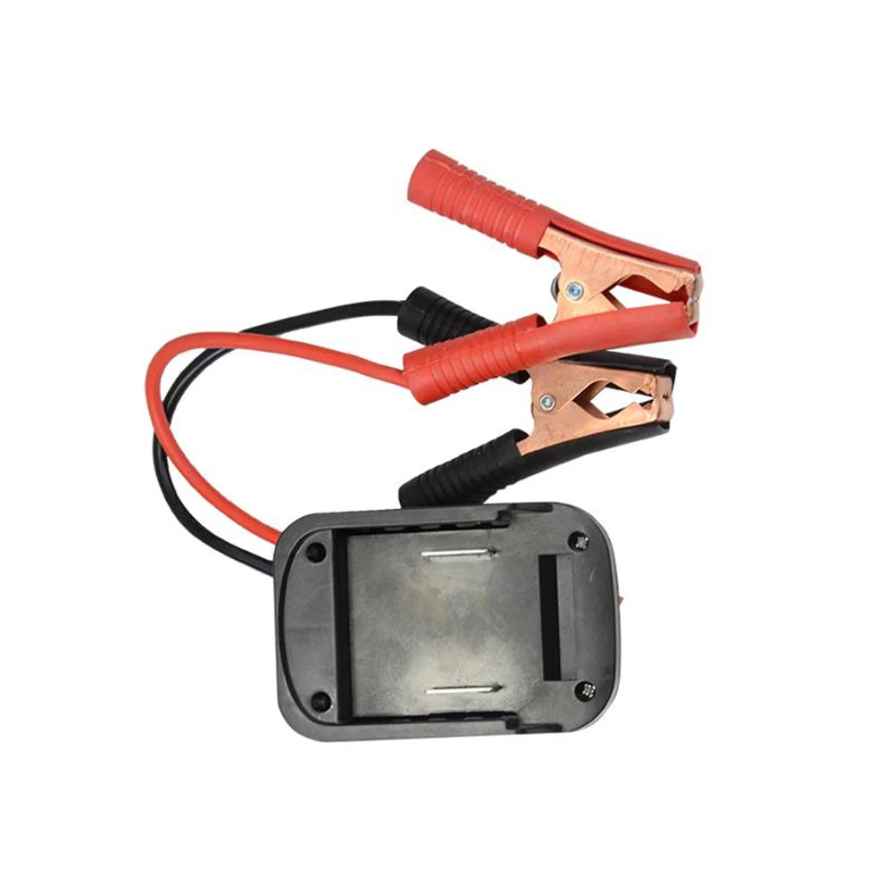 Makita 18V Battery Jump Starter Adapter – Emergency Car Jump Start with Copper Clamps, Optional Dual USB