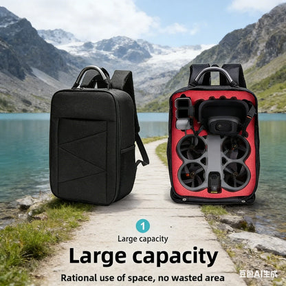 For DJI AVATA 360 EVA Storage Backpack Waterproof Scratch-resistant Portable Shoulder Bag For Outdoor Travel Drones Accessories