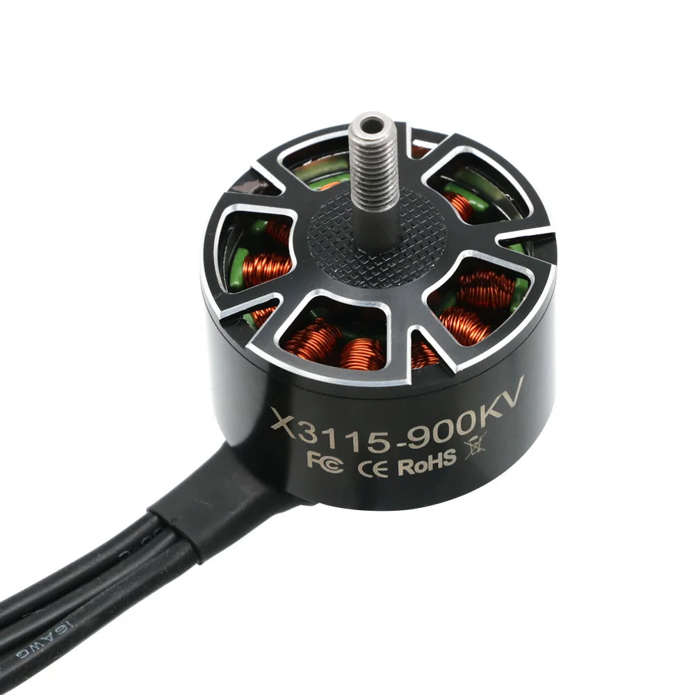 UAngel X3115 3115 900KV 1050KV 1200KV 6S Brushless Motor for FPV Freestyle 9inch 10inch Long Range Cinelifter RC Drones