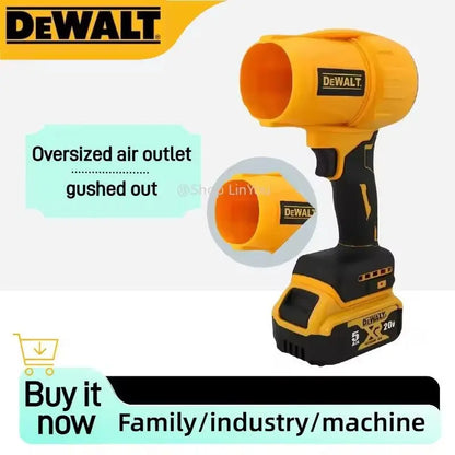 30,000 RPM Cordless Turbo Air Blower – Brushless Handheld Dust Blower, Fits DeWALT 20V Battery