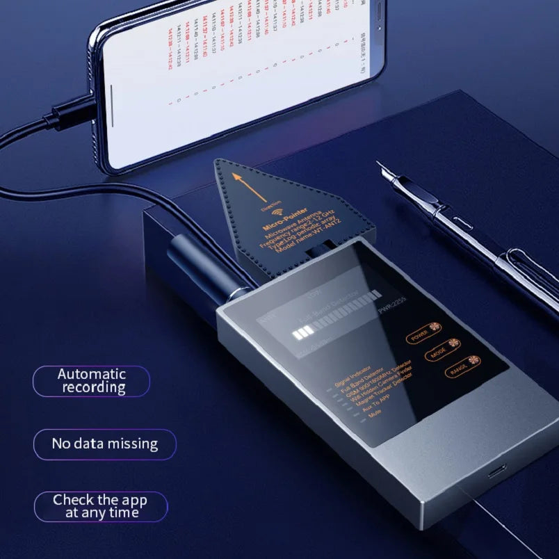 Wiretapping Bug Mini Spy Gadgets Detector Antiradar Hidden Camera Spy GSM GPS Tracker Eavesdropping Spy Devices Finder