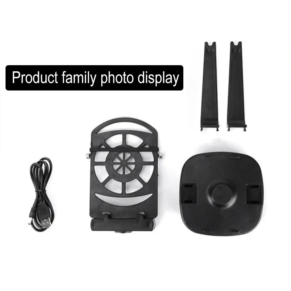 Automatic Phone Step Counter Shaker – Dual Phone Swing Pedometer Device, Silent USB Powered