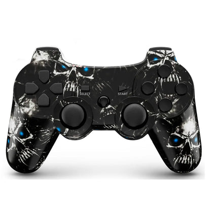 PS3 Wireless Controller – Skull Edition with Motion Sensor & Double Vibration