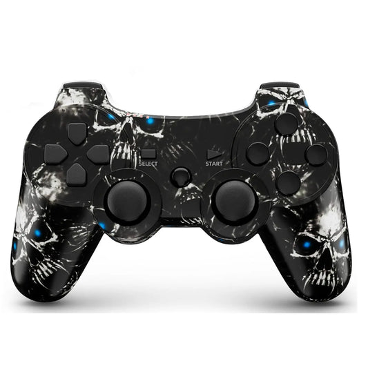 PS3 Wireless Controller – Skull Edition with Motion Sensor & Double Vibration
