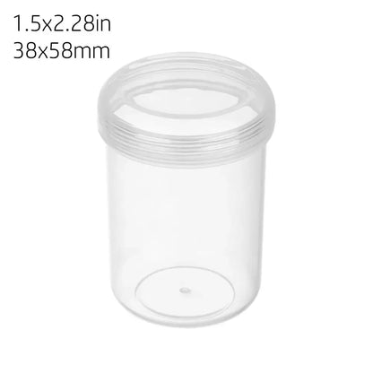1Pcs Plastic Transparent Storage Box Small Items Sundries Jewelry Organizer Case Beads Container Pill Chip Box Tools Accessories