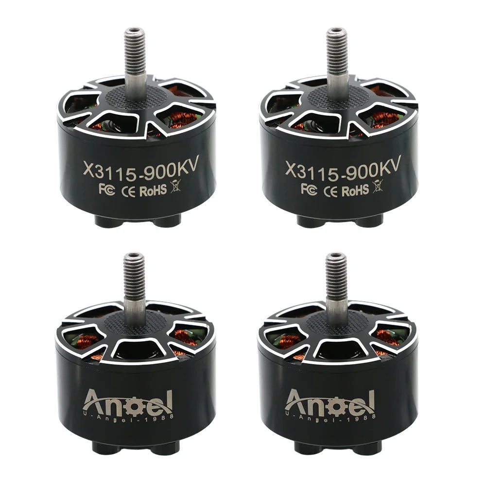 UAngel X3115 3115 900KV 1050KV 1200KV 6S Brushless Motor for FPV Freestyle 9inch 10inch Long Range Cinelifter RC Drones