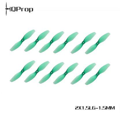 10Pairs HQPROP 2X1.5 51MM Poly Carbonate 1.5MM Shaft for RC FPV Freestyle 2inch Toothpick Cinewhoop Drones DIY Parts