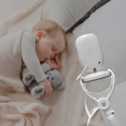 85cm Flexible Long Arm Baby Monitor & Phone Holder Mount – No-Drill Clamp, 360°, Fits Most Cameras