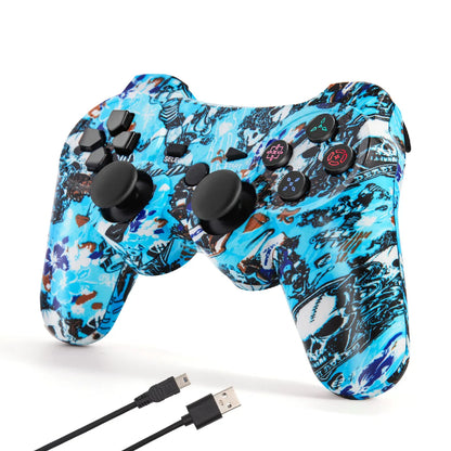 PS3 Wireless Controller – Skull Edition with Motion Sensor & Double Vibration