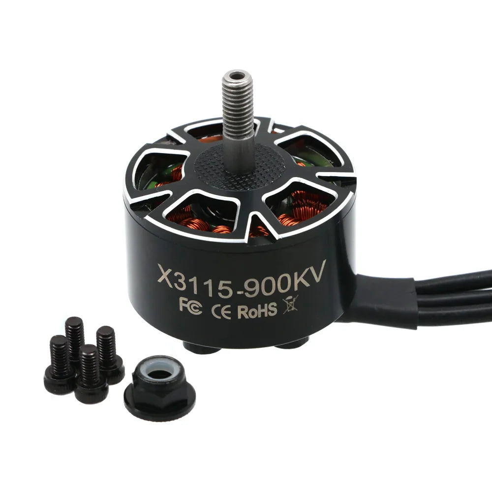 UAngel X3115 3115 900KV 1050KV 1200KV 6S Brushless Motor for FPV Freestyle 9inch 10inch Long Range Cinelifter RC Drones