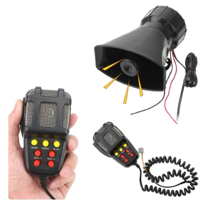 Emergency Loudspeaker Emergency Loudspeaker 12V Alarm Loudspeaker Car Loudspeaker Car Alarm Loudspeaker 24V for Large Trucks
