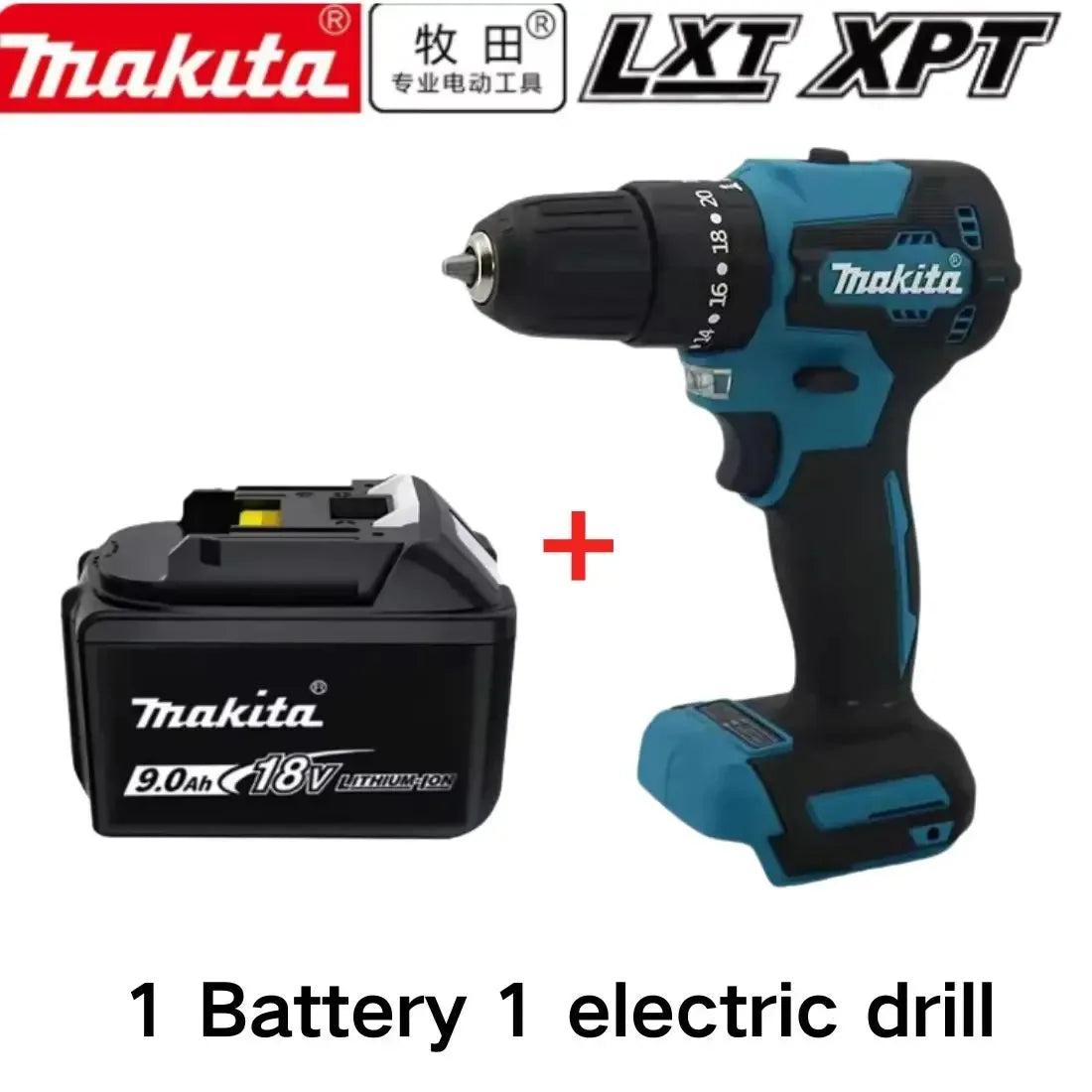 Makita 18V Lithium Battery – 5.0Ah, 6.0Ah & 9.0Ah High Capacity for BL Series Power Tools