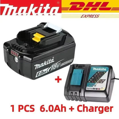 Makita 18V Lithium Battery – 5.0Ah, 6.0Ah & 9.0Ah High Capacity for BL Series Power Tools