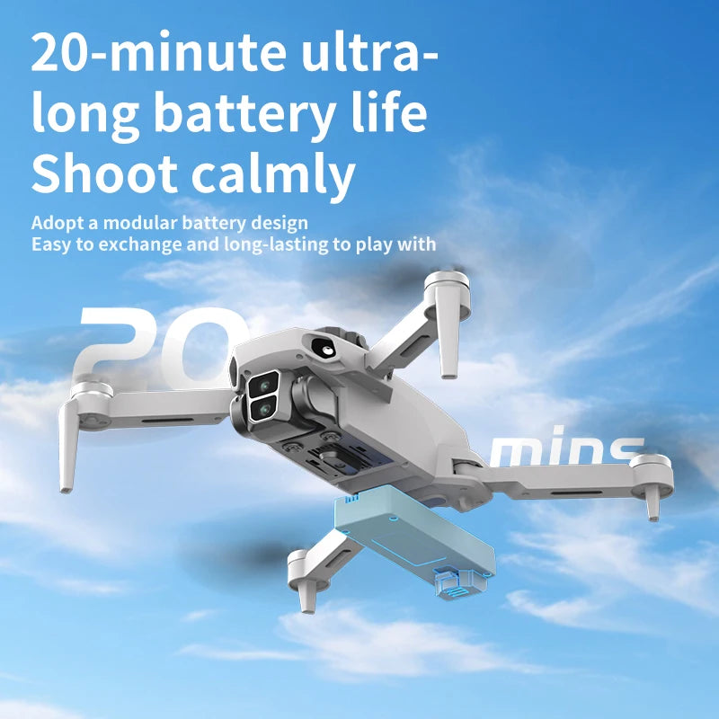 L106-1PRO GPS Drone with 4K Camera – 3KM Range, 5G WiFi FPV, EIS, Obstacle Avoidance, Brushless Motor