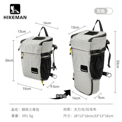 Outdoor Adventure Gear Hikeman MultiFunction DSLR Camera Bag Waterproof for Drones Cyclists Essentials