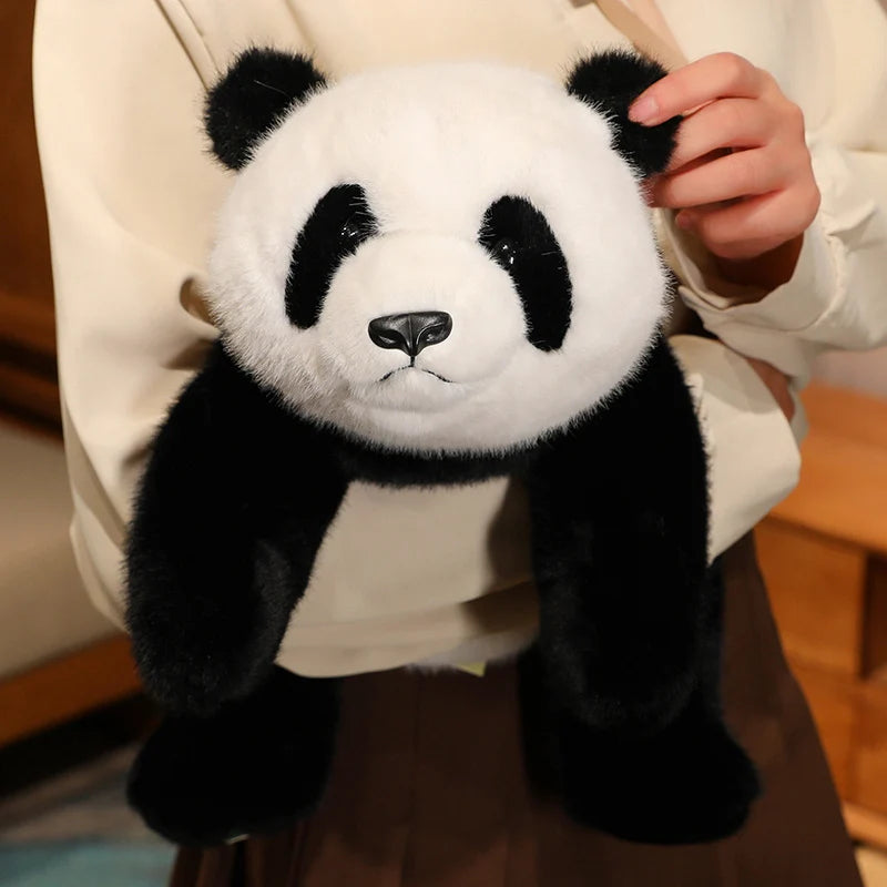 Soft Animal Plush Stuffed Toy – Panda, Bear, Fox & Raccoon Pillow Cushion | 30cm, 45cm, 65cm | Gift for Girls