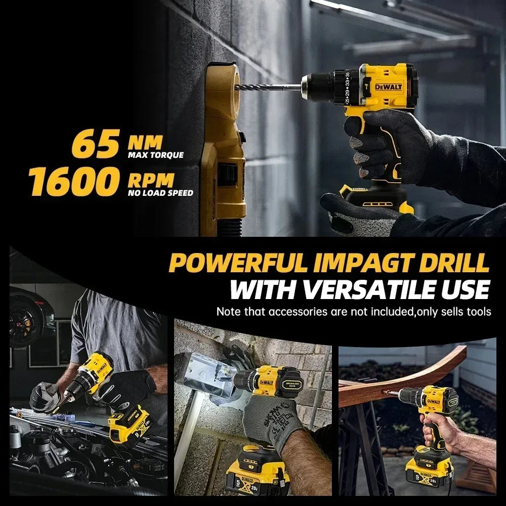 DEWALT 20V Lithium Battery & Charger – Compatible Replacement for DCD805 Drills & Power Tools