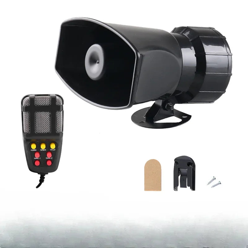 Emergency Loudspeaker Emergency Loudspeaker 12V Alarm Loudspeaker Car Loudspeaker Car Alarm Loudspeaker 24V for Large Trucks