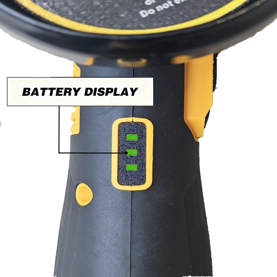 19,800 RPM Mini Cordless Angle Grinder & Polisher – 12V Lithium, Metal, Wood, Stone & Concrete