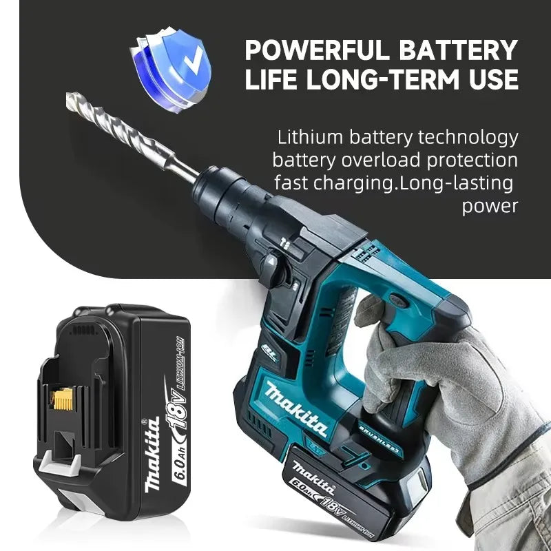 Makita 18V Replacement Battery – 5.0Ah, 6.0Ah & 9.0Ah for BL1840 BL1850 BL1860 & More
