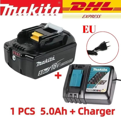 Makita 18V Replacement Battery – 5.0Ah, 6.0Ah & 9.0Ah for BL1840 BL1850 BL1860 & More